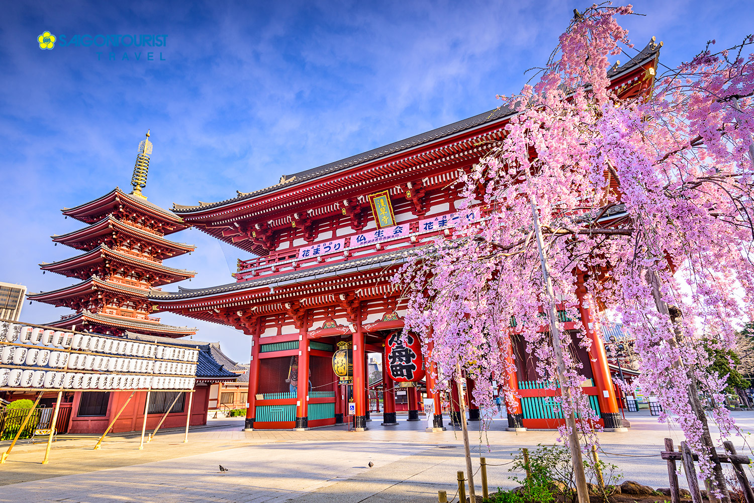 DU LỊCH NHẬT BẢN [NOBORIBETSU - SAPPORO - CHITOSE - THƯỞNG NGOẠN HOA ANH ĐÀO]